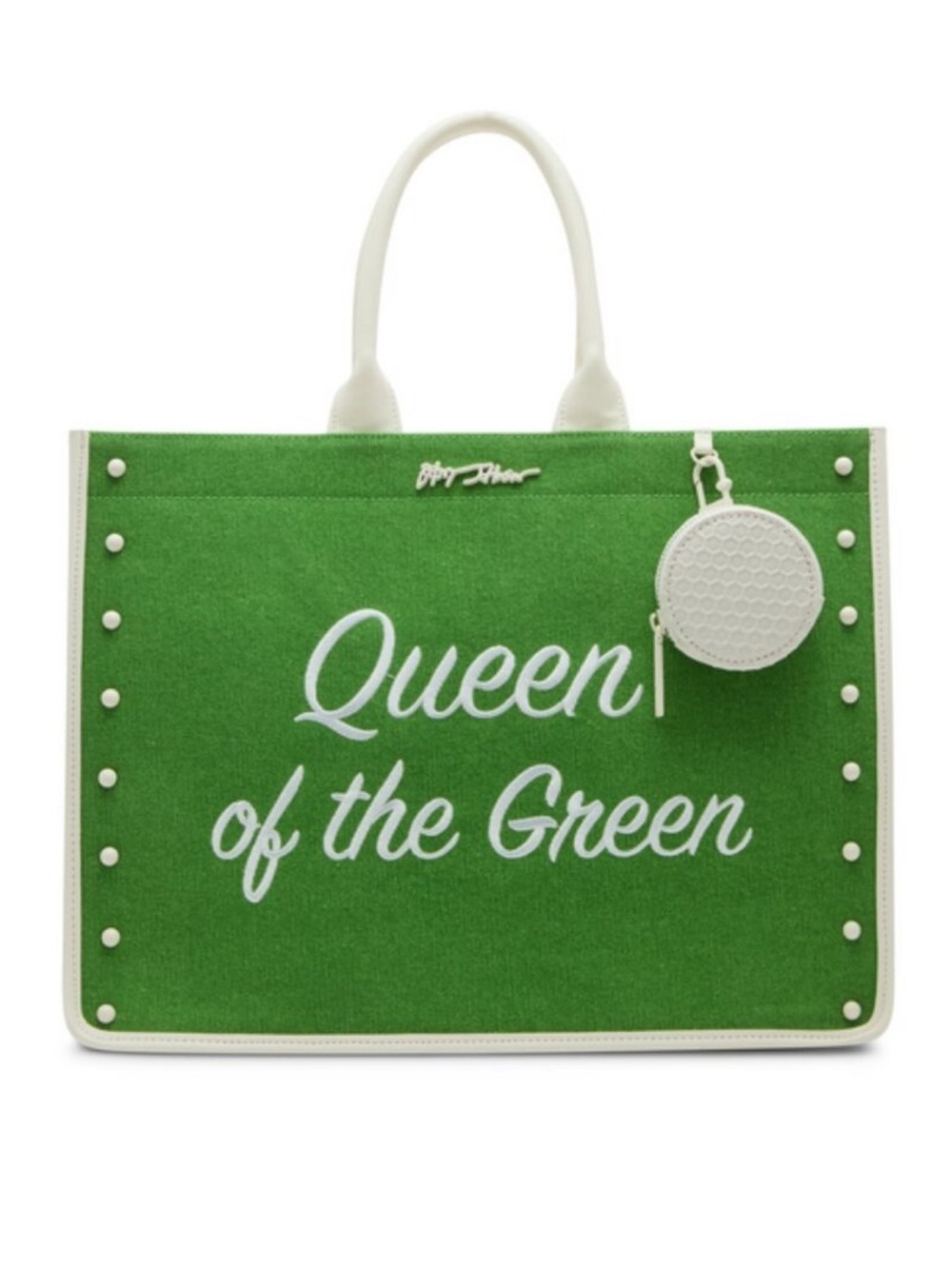 Betsey Johnson 'Queen of the Green' Large Tote Bag NWT